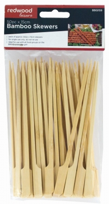Bamboo Skewers 50pc 15cm