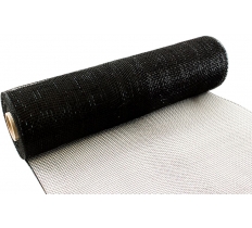 Eleganza Deco Mesh 25cm X 9.1M ( 10Yds ) Black