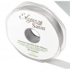 Eleganza Double Faced Satin 15mm X 20M Silver No.24