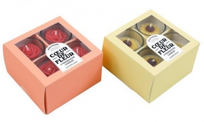 Flower Candle Gift Set