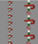 Candy Cane Garland 1.5m