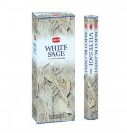 Hem White Sage 20 Incense Sticks X 6 Pack