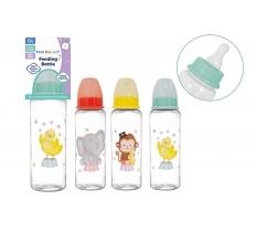 First Steps Baby Bottle Jungle 250ml ( Assorted Colours )