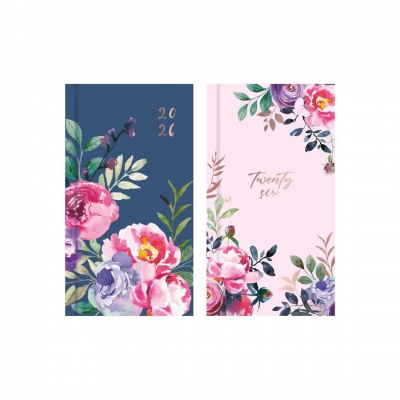 2026 Diary Slim WTV Vintage Floral