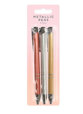 Metallic Pens 3 Pack