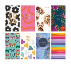 2026 Diary Slim WTV 8 Assorted