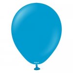 Kalisan 12" Standard Caribbean Blue Balloons 100pc