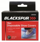 Blackspur Disposable Shoe Covers Pack 18 Pack