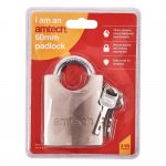 Amtech 60mm Steel Padlock