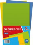 Mail Master A5 Assorted Coloured Card 25 Pack