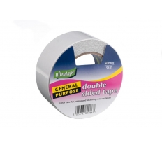 Ultratape 50mm X 33M Clear Double Sided Tape