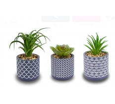 Artificial Plant in Geo Pot