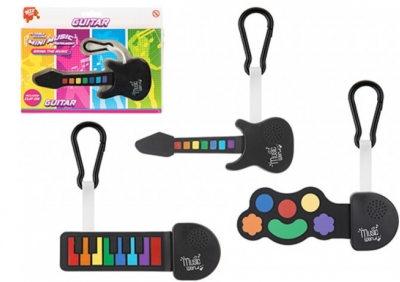 Silicone Music Instrument With Clip 18cm