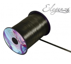 Eleganza Poly Curling Ribbon 5mm X500Yds No.20 Black