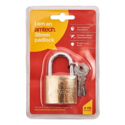 Amtech 38mm Padlock