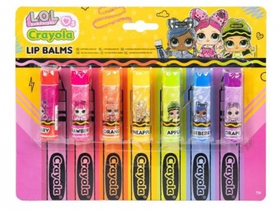 Lol Crayola Lip Balm Set