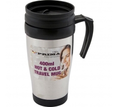 Travel Mug 400ml (Steel)