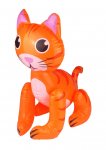 Inflatable Ginger Cat (53cm)