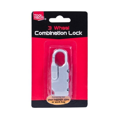 3 Wheel Combination Lock