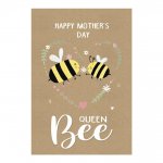 Mothers Day Queen Bee Poppet Card
