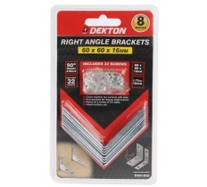 Dekton 8pcs Right Angle Bracket