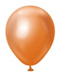 Kalisan 5" Standard Mirror Copper Latex Balloon 100 Pack