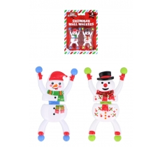 Christmas Snowman 8.5cm Wall Walkers 2 Pack