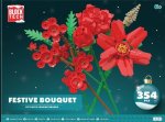 Block Tech Xmas Flower Bouquet 354pcs