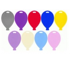 Balloon Shape Weights Primary Mix ( 100Pcs )