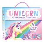 Unicorn Carry-Along Colouring
