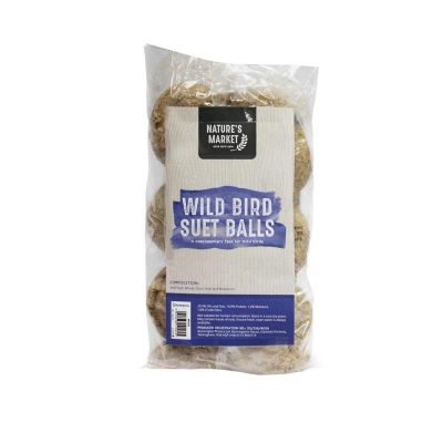 Wild Bird Suet Fat Balls 6 Pack