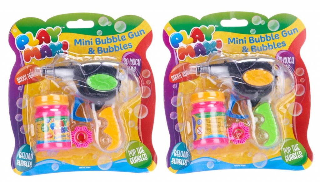 Mini Bubble Gun & Bubbles - Click Image to Close