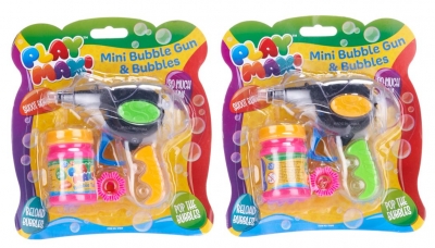 Mini Bubble Gun & Bubbles