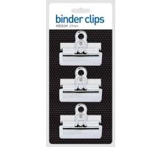 County Binder Clips Medium 67mm 3 Pack