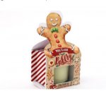 5.5X6.5CM GINGERBREAD BAKERY CANDLE