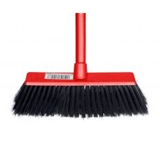 Red Broom Soft W/Handle