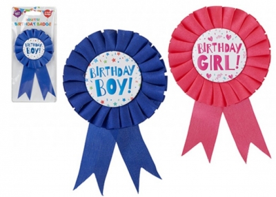 Party Party 3 " Birthday Rosette