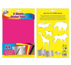 Peel And Seal Sticker Paper 8 Pack