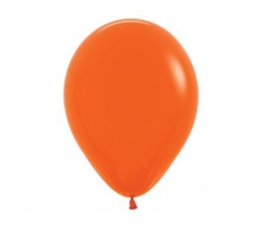 Sempertex Fashion Orange 5" Latex Balloon 100 Pack
