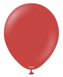 Kalisan 12" Standard Deep Red Latex Balloon 100pack