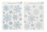 Glitter Snowflake Window Cling ( Assorted Designs )