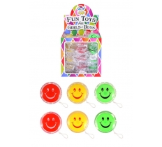 Return Tops with Smiling Faces (4.8cm) X 36 (20p Each)