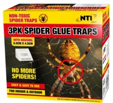 Spider Glue Traps 3pk
