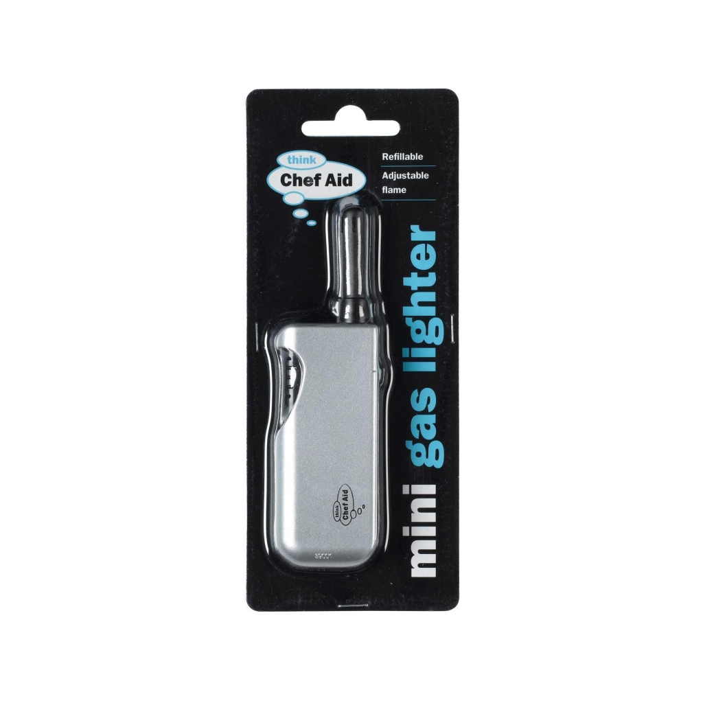 Chef Aid Small Refillable Gas Lighter - Click Image to Close