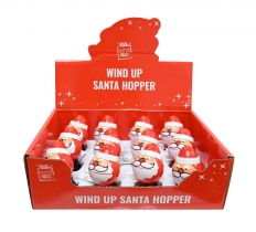 WIND UP JUMBO CHUBBY SANTA