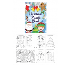 MINI CHRISTMAS PUZZLE BOOKS (10.5CM X 14.5CM) x48 (12p Each)