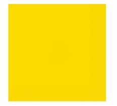 Neon Yellow Paper Napkins 20 Pack