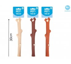 Pets Squeaky Vinyl Stick Dog Toy