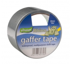 Ultratape Rhino 50mm X 10M Silver Cloth Tape