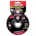 Dekton 115mm Aluminium Oxide Flap Disc 60 Grit